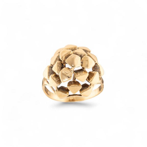 Konglering, gult gull