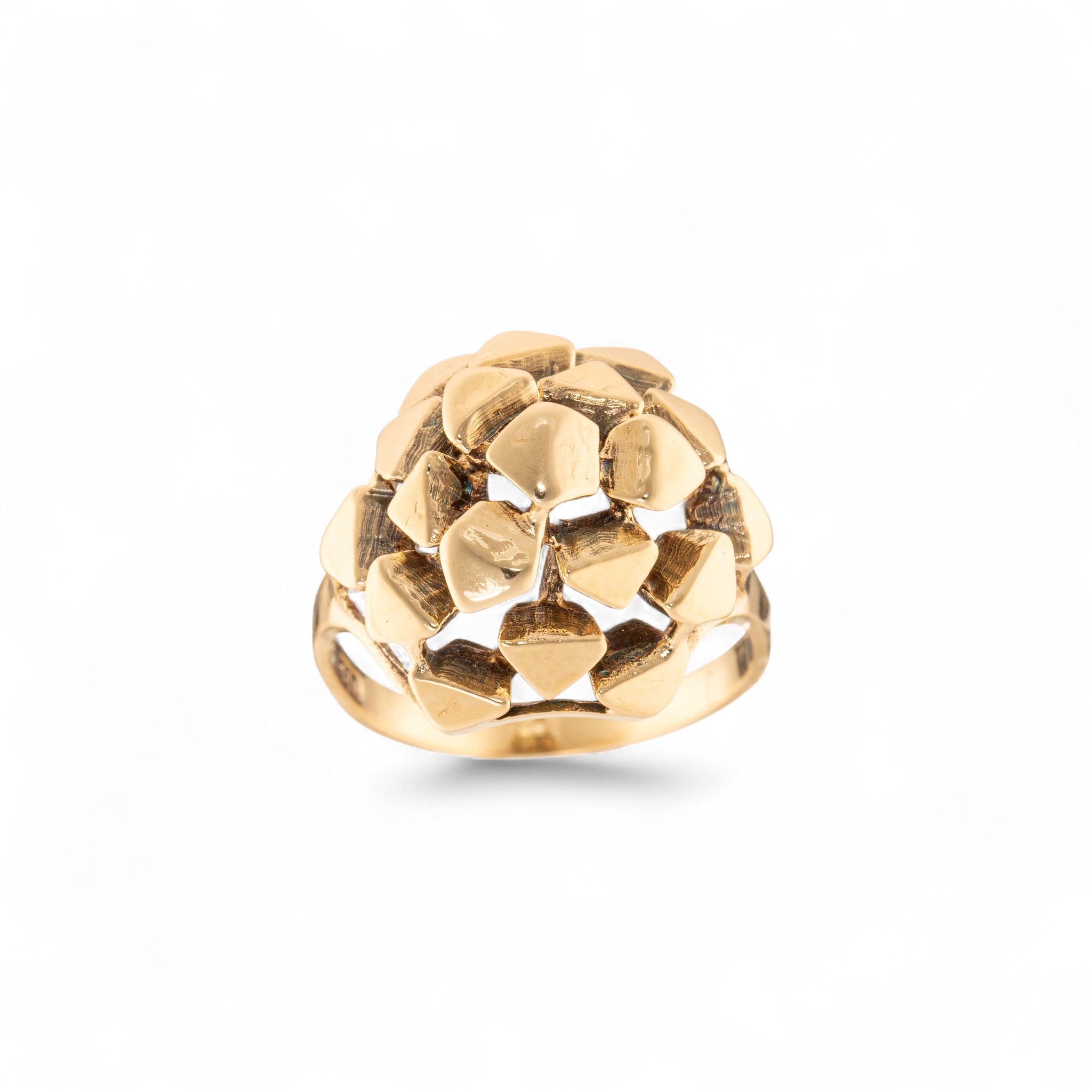 Konglering, gult gull