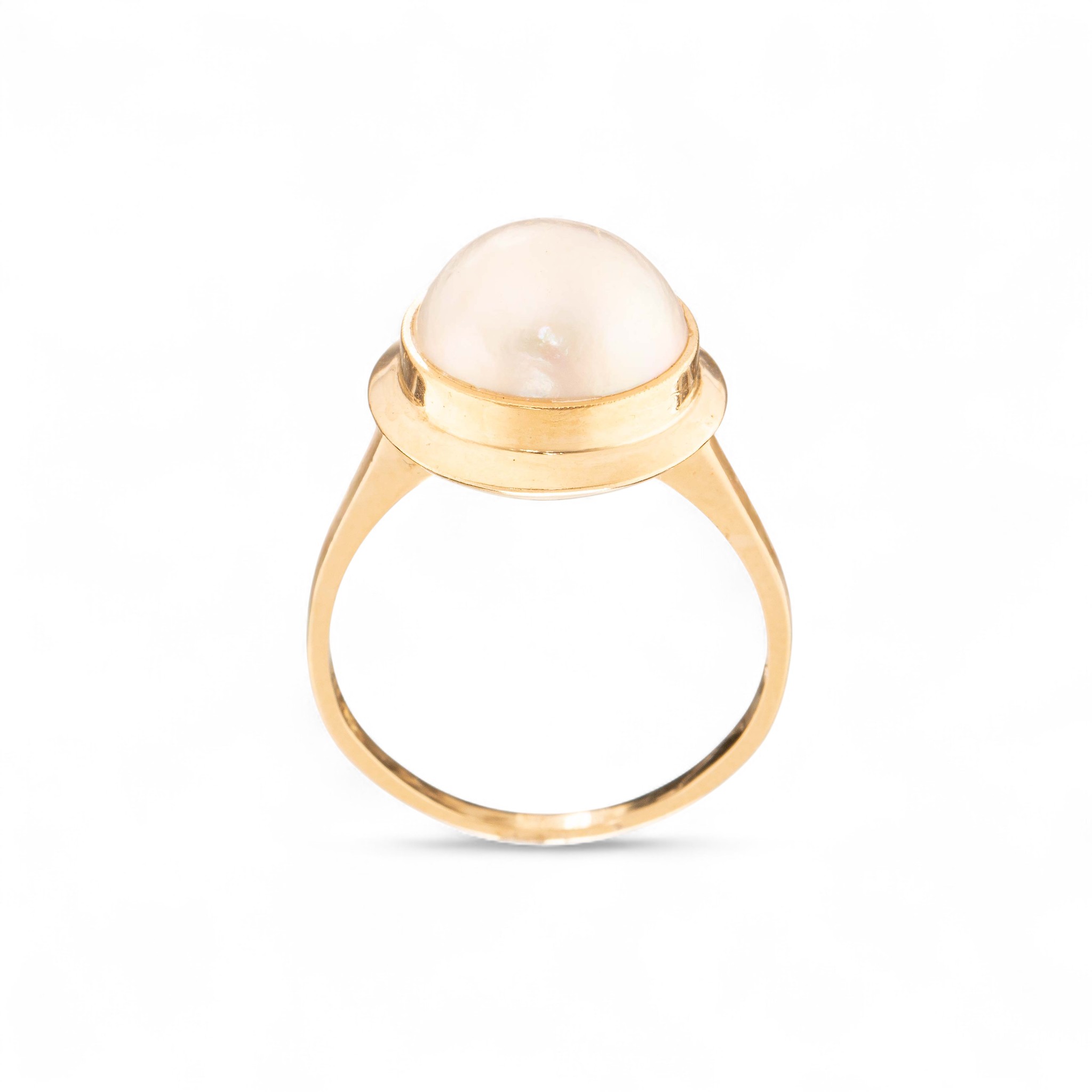 Perlering, gult gull - Bilde 3
