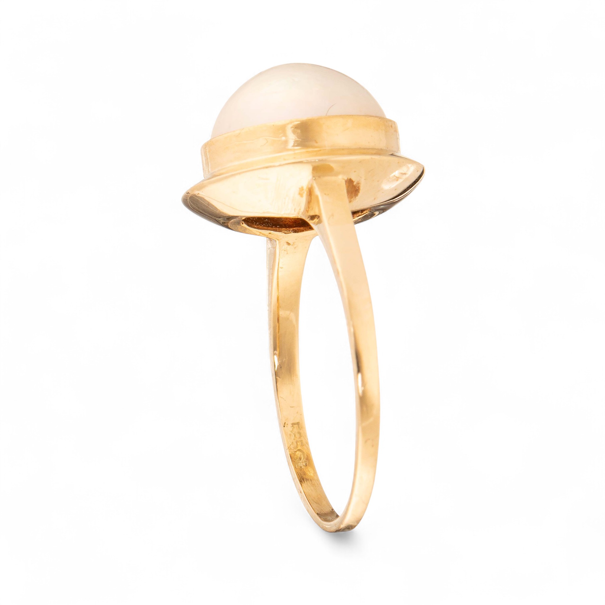 Perlering, gult gull - Bilde 4