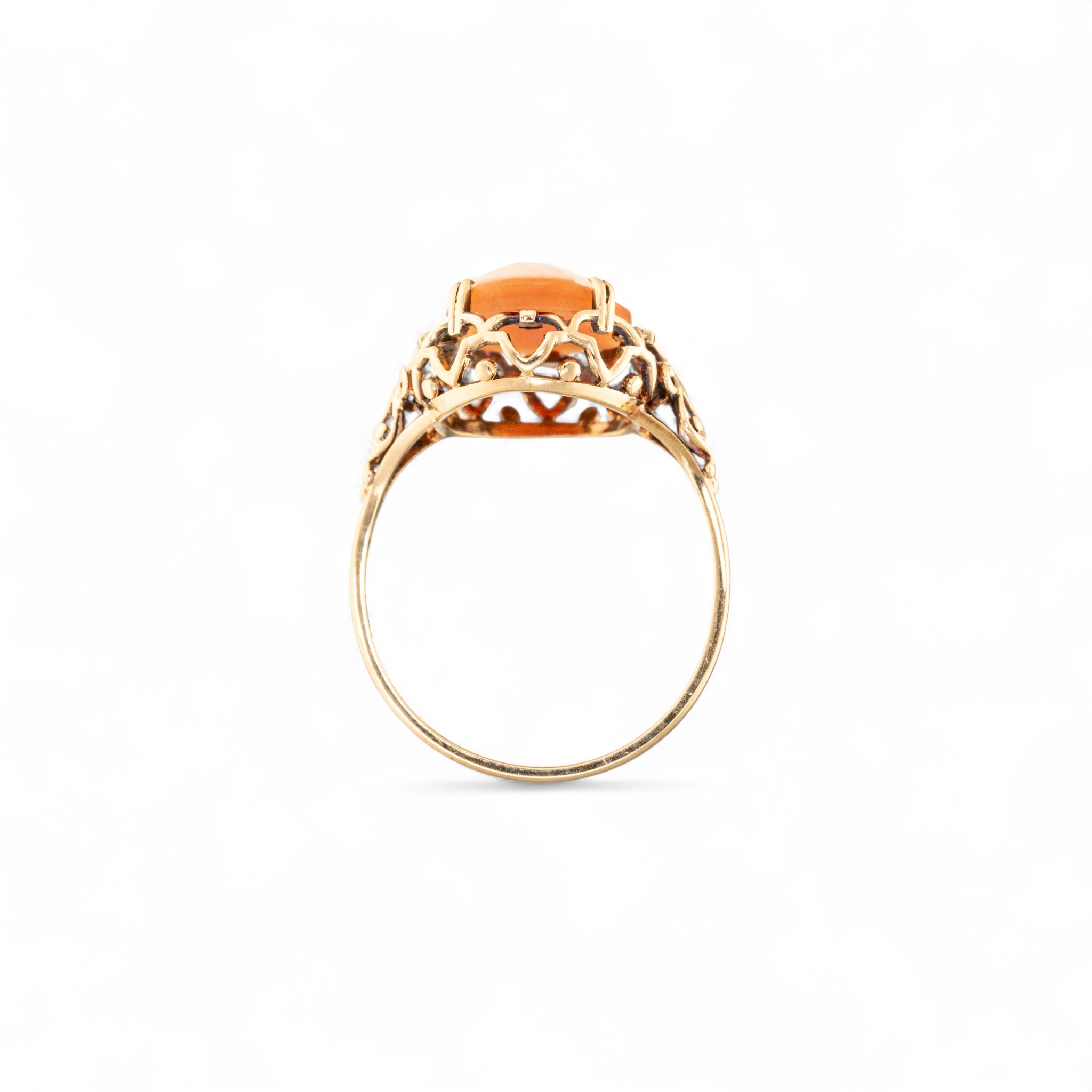 Kaméring, gult gull - Bilde 3