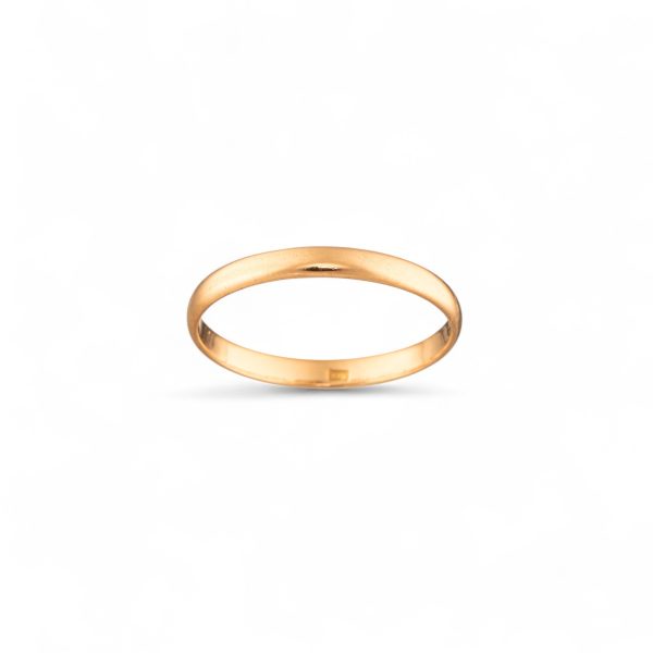 Giftering 2,85 mm, gult gull