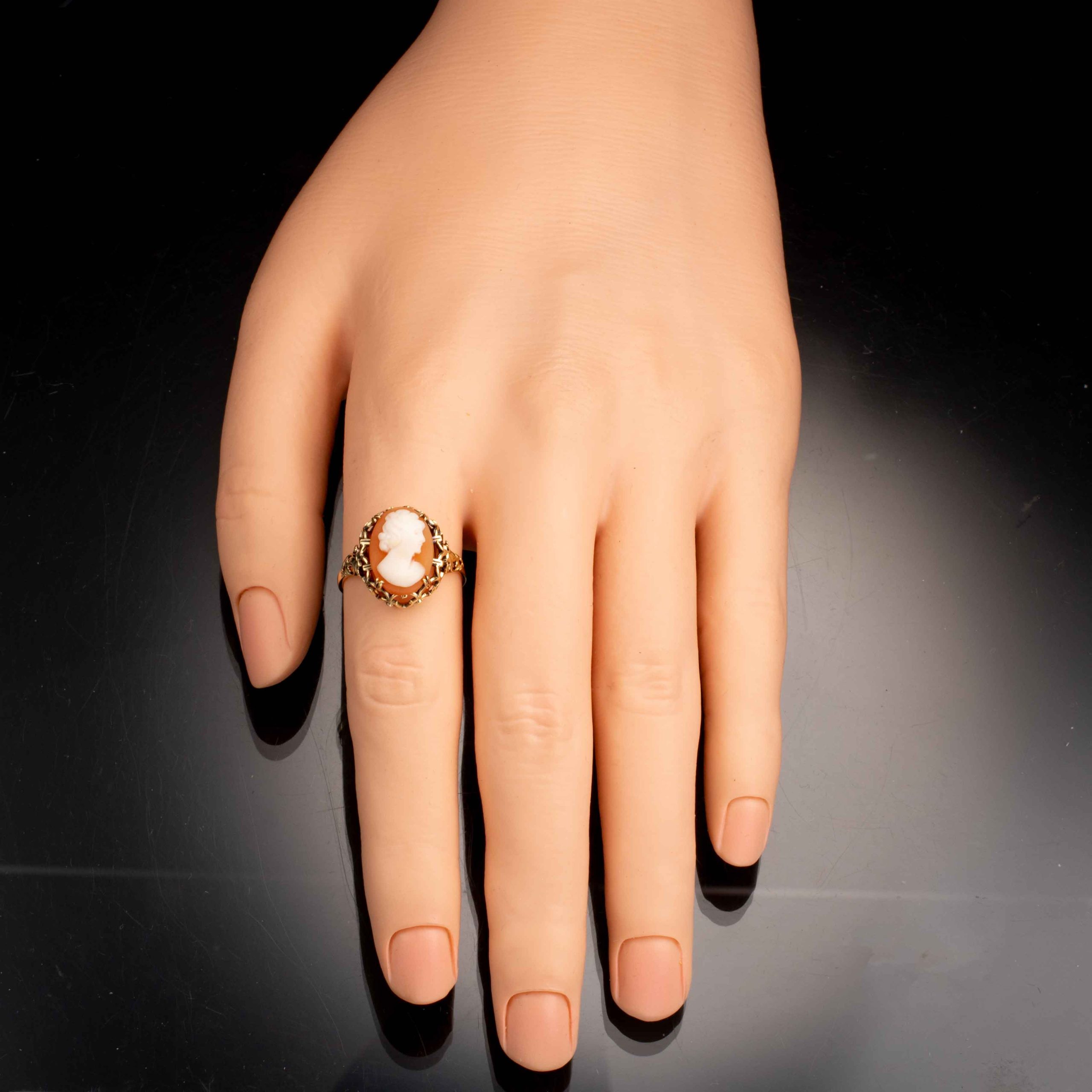 Kaméring, gult gull - Bilde 4