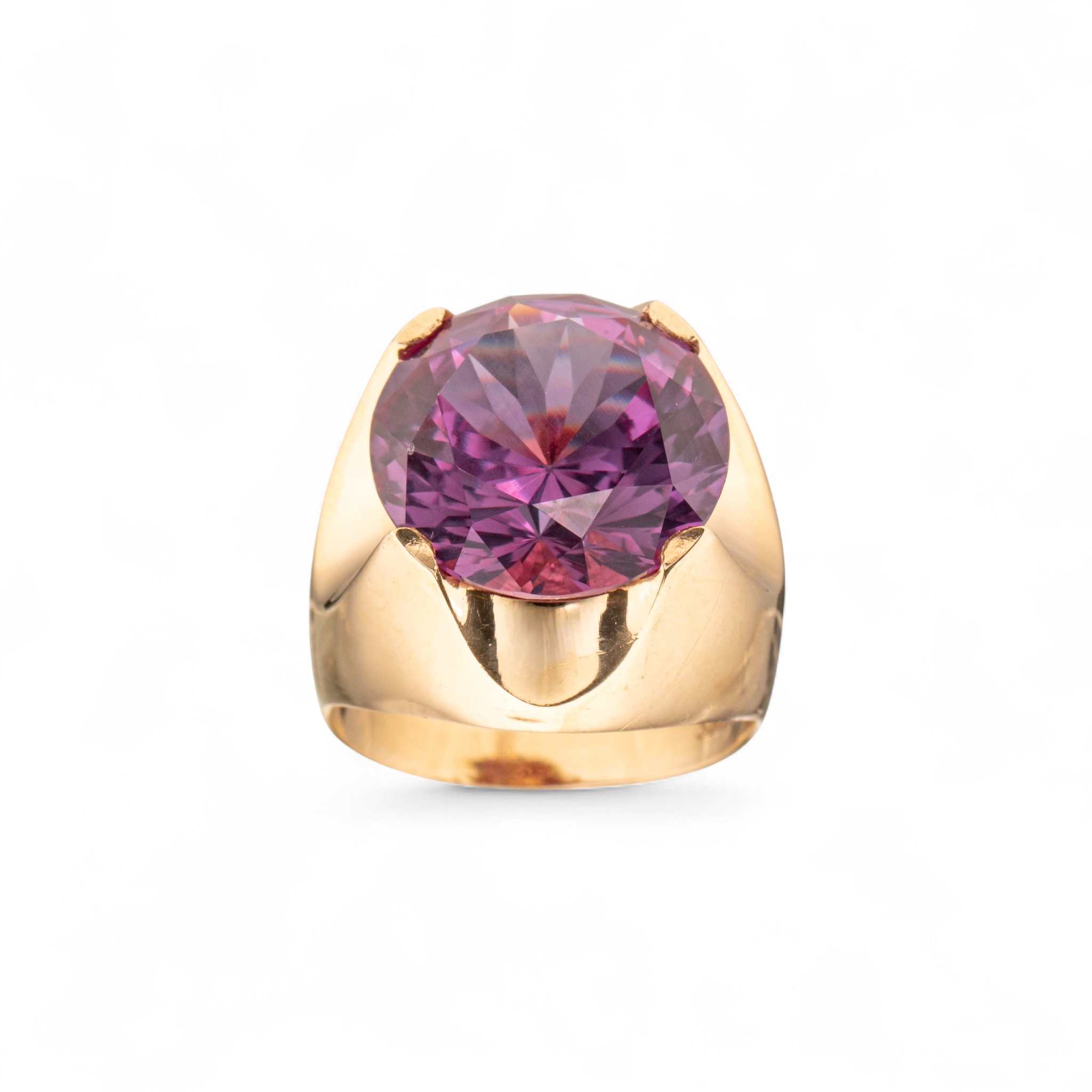 Ring, gult gull, fargesten - Bilde 2