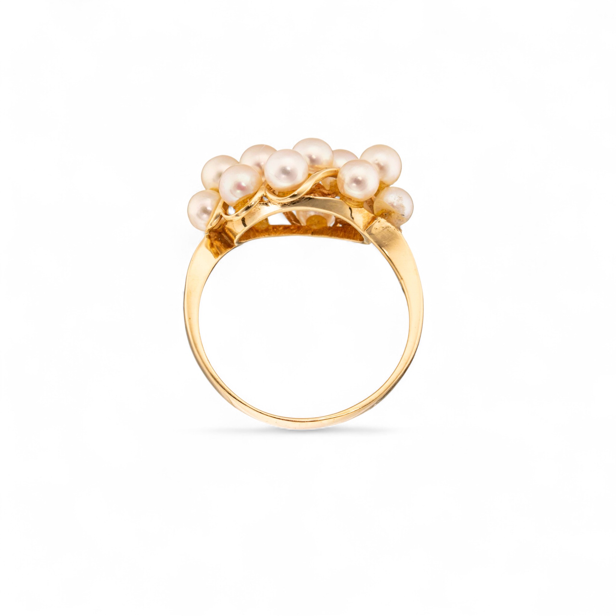 Perlering, gult gull - Bilde 3