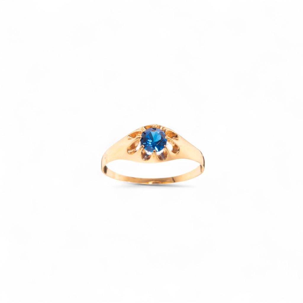 Spinellring, gult gull