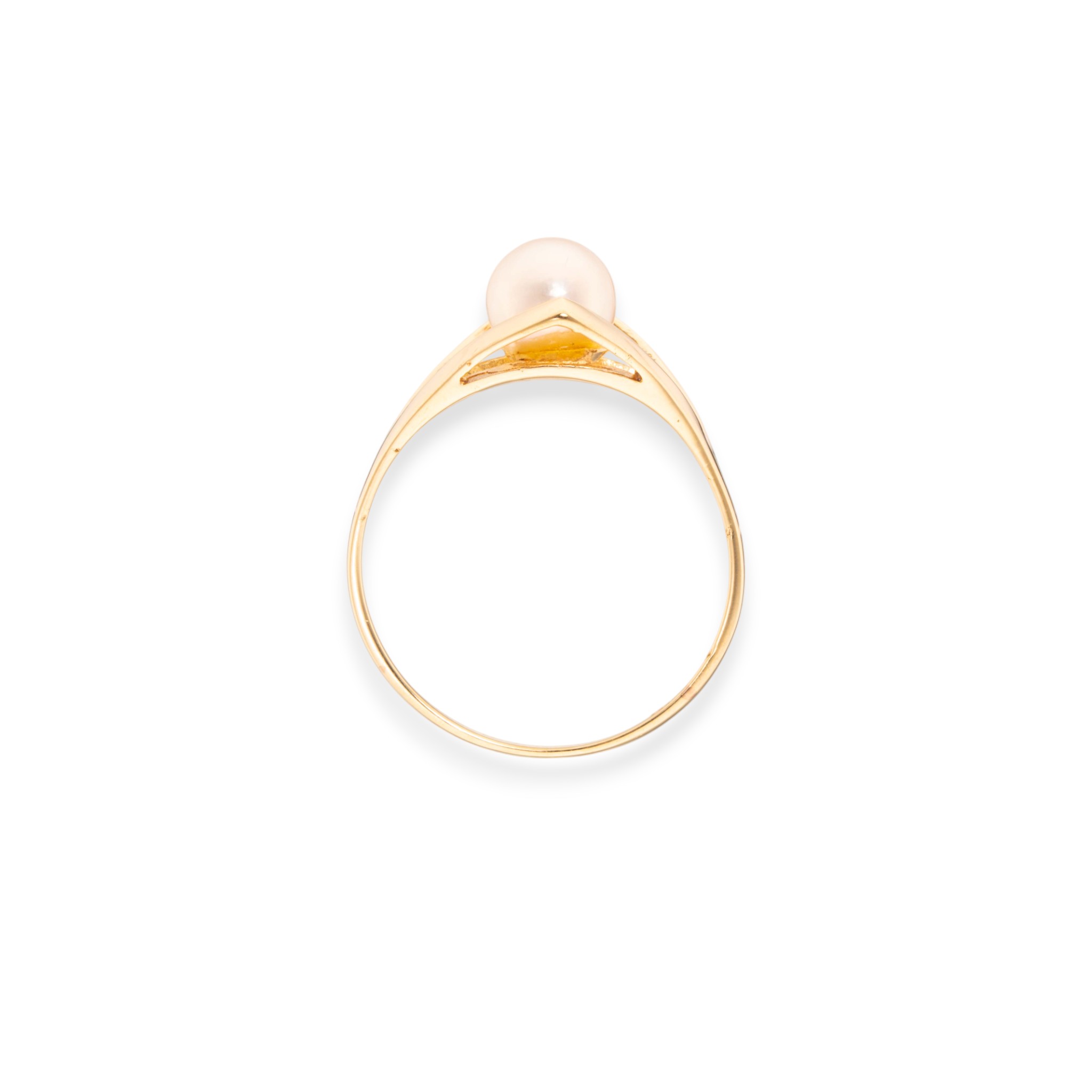 Perlering, gult gull - Bilde 3