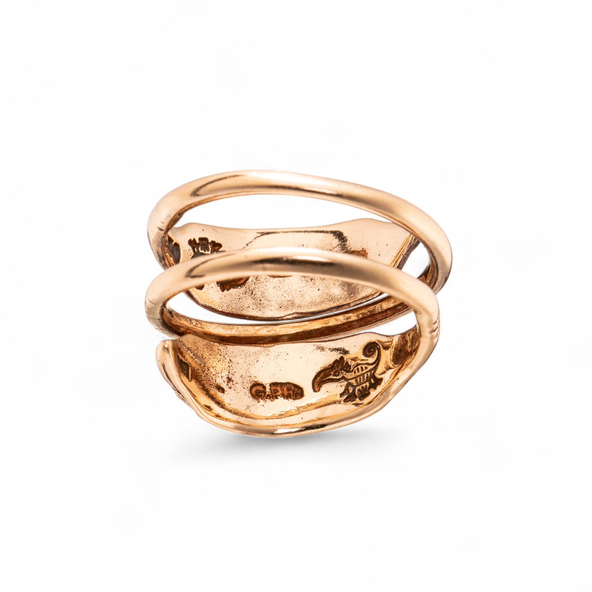 Himlingøje ring, gult gull - Bilde 4