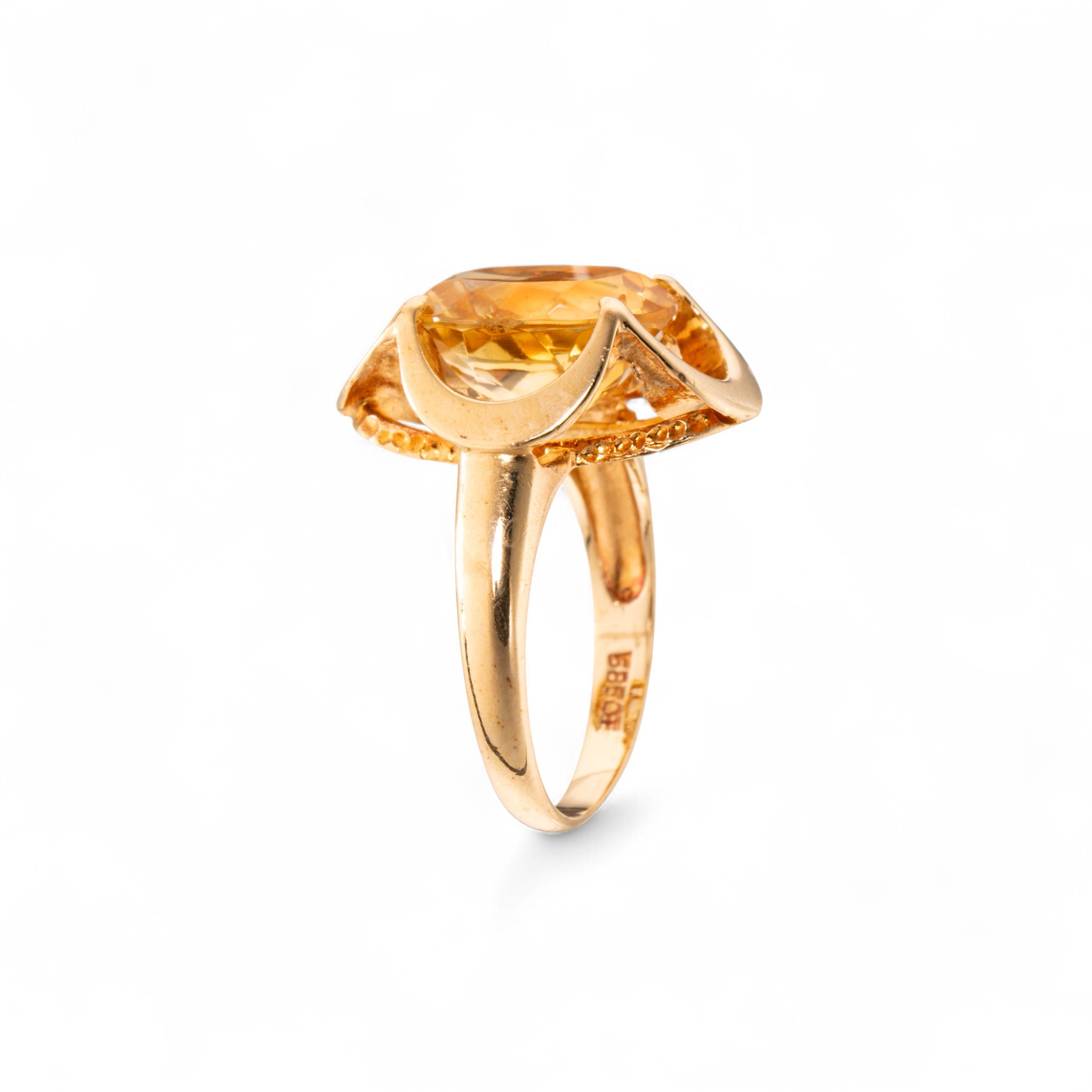 Citrinring, gult gull - Bilde 2