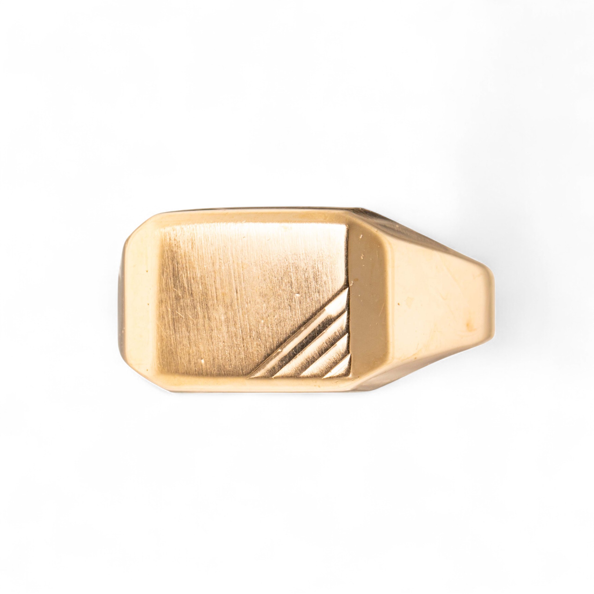 Signetring, gult gull - Bilde 5