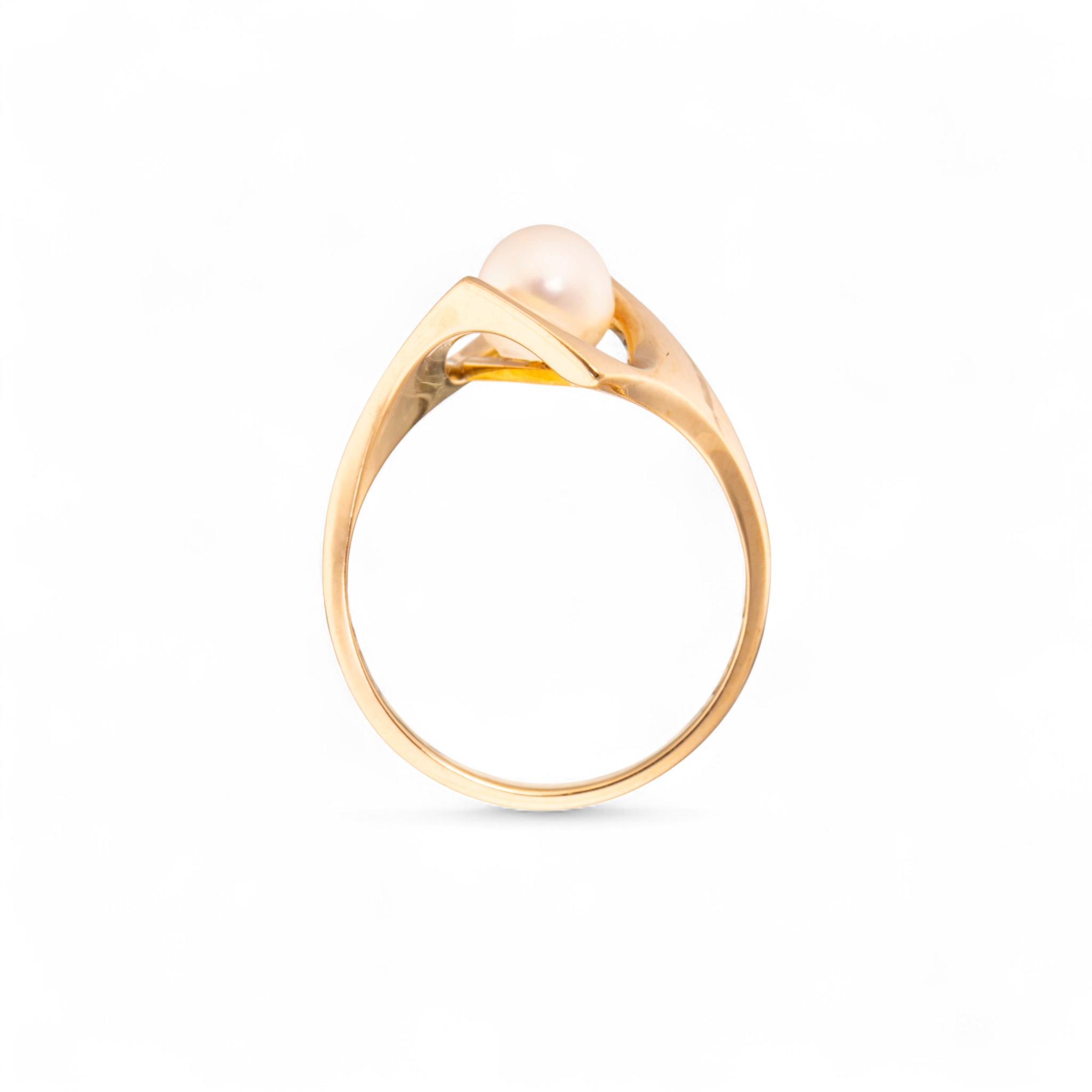 Perlering, gult gull - Bilde 3