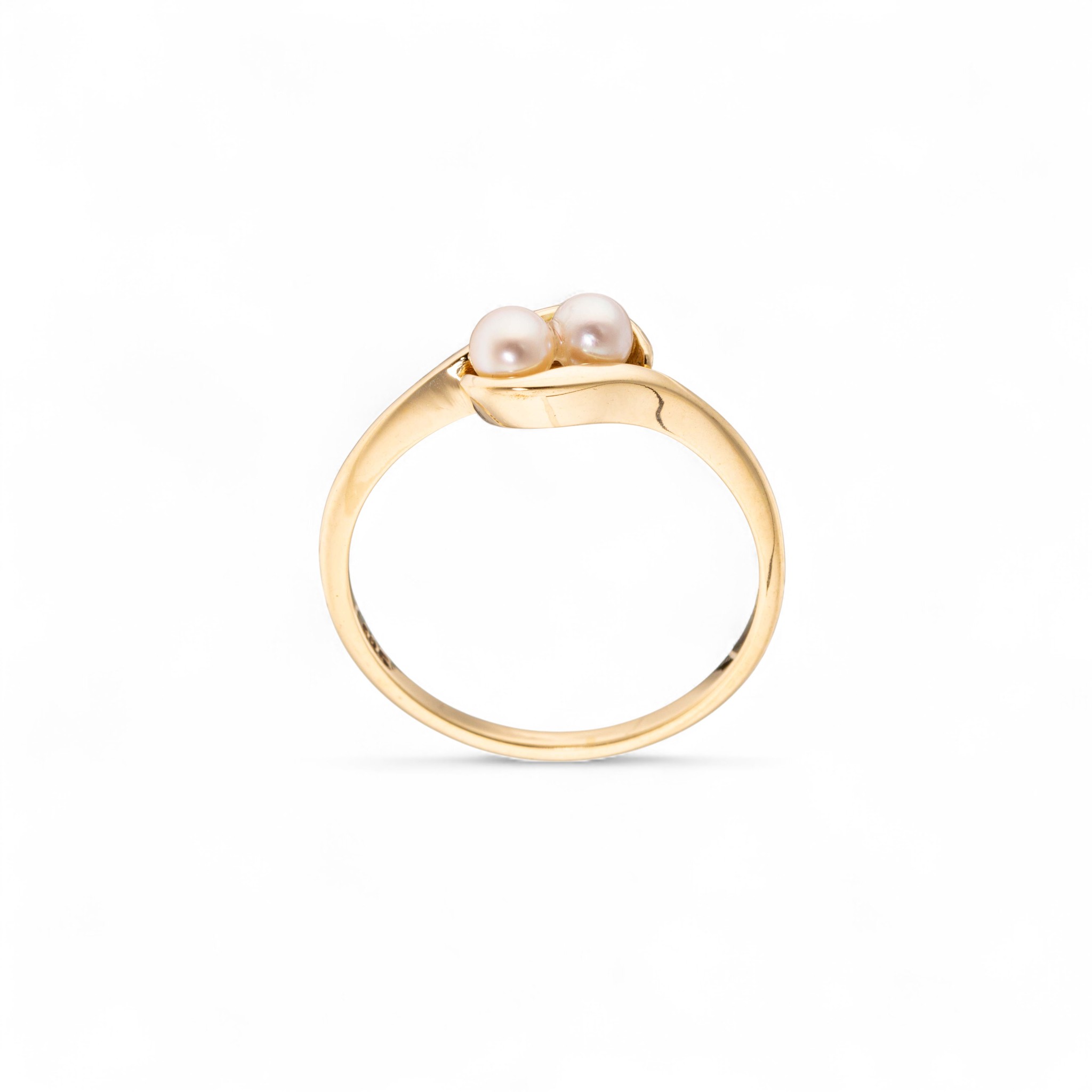 Perlering, gult gull - Bilde 3