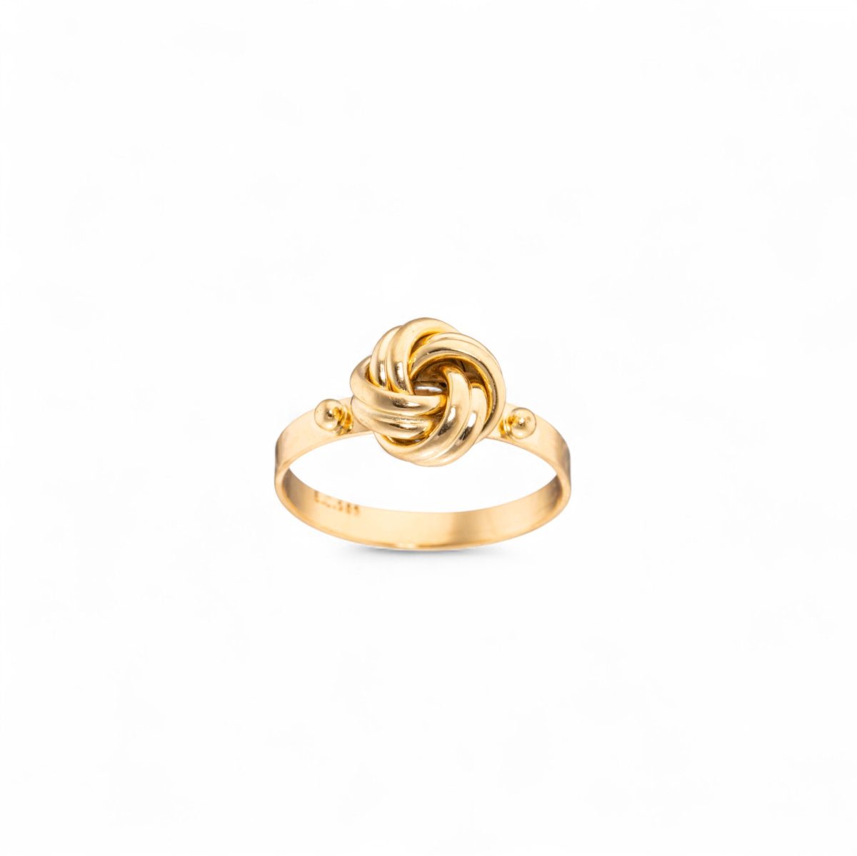 Knutering, gult gull