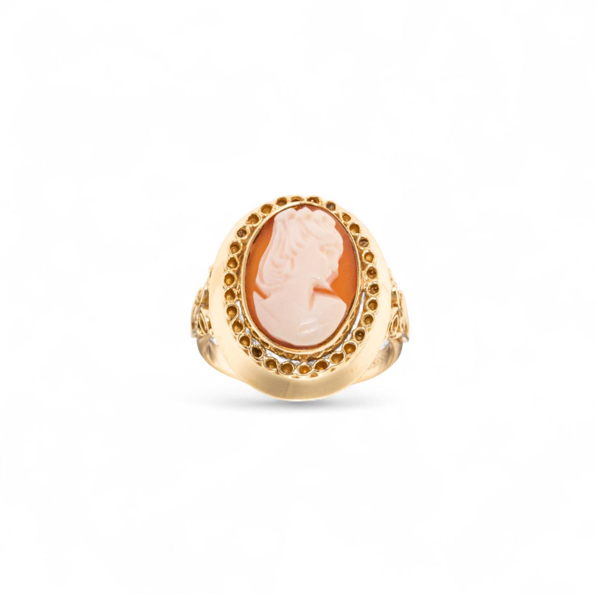 Kamèring, gult gull