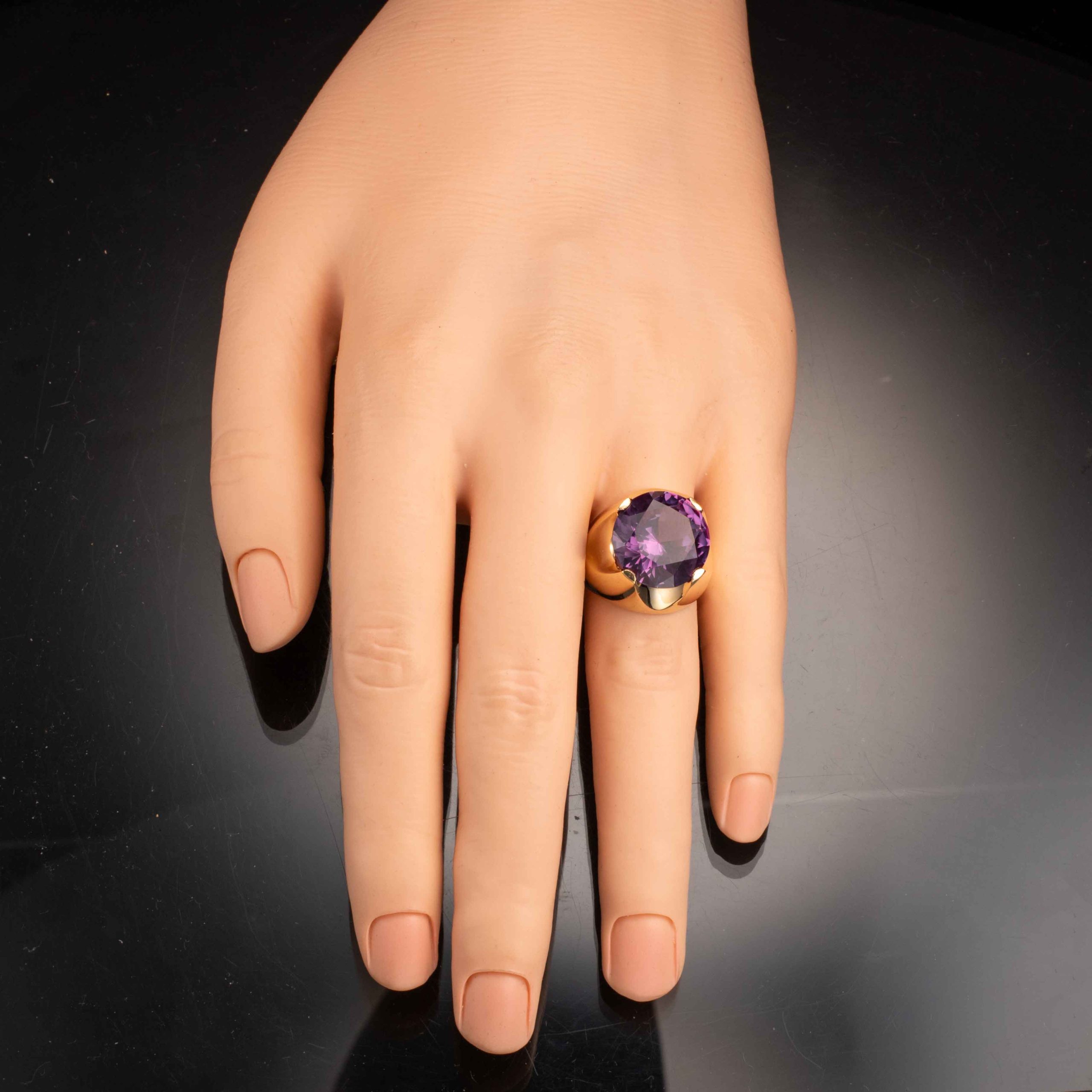 Ring, gult gull, fargesten - Bilde 5