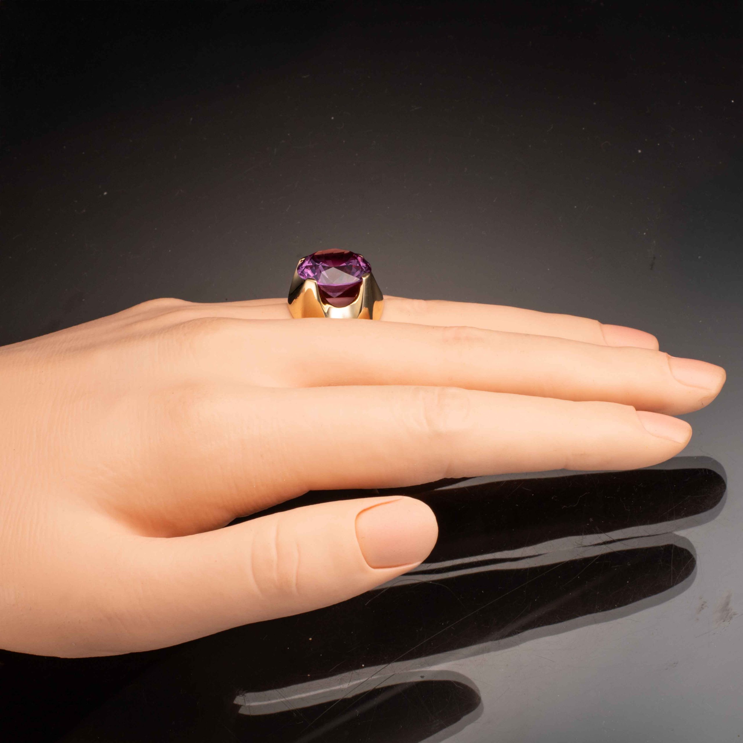 Ring, gult gull, fargesten - Bilde 6