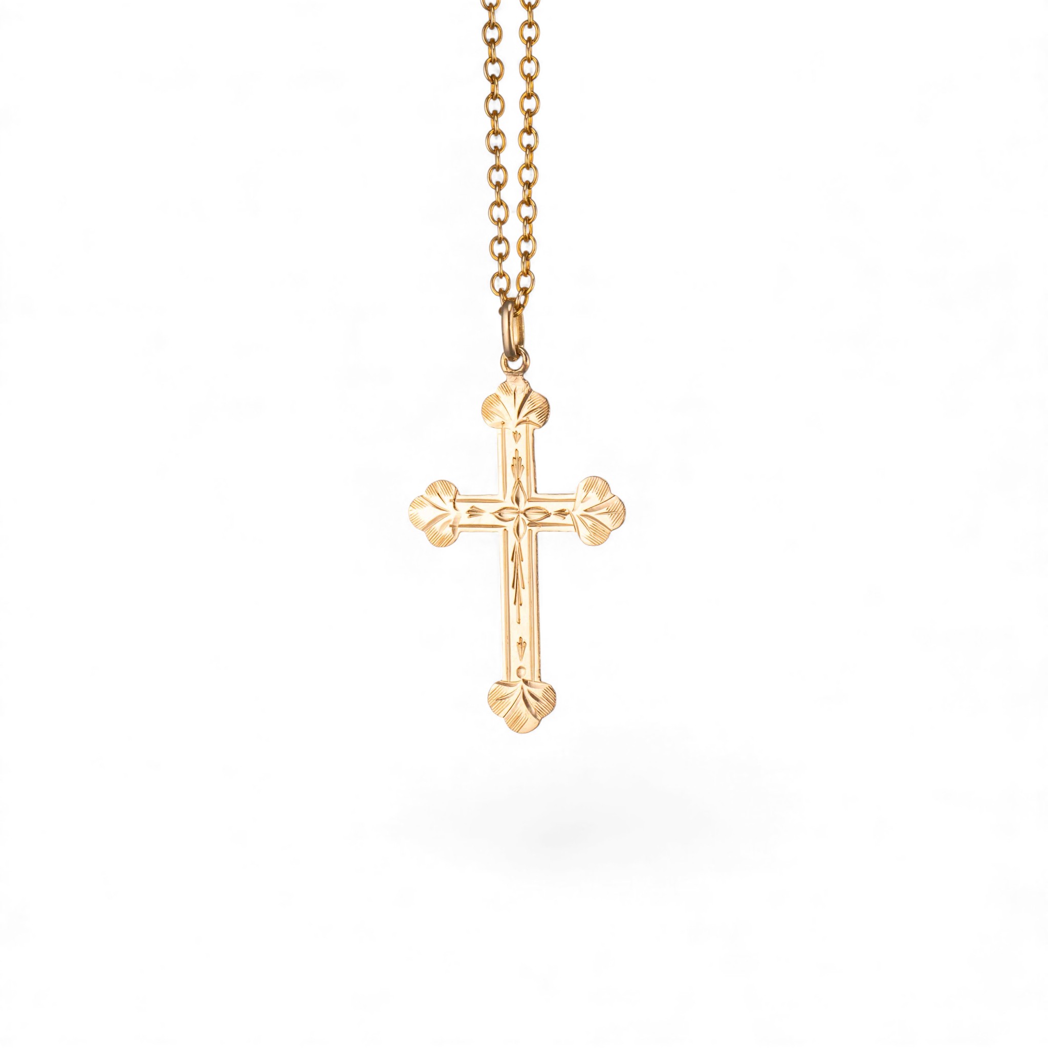 Korsanheng, gult gull