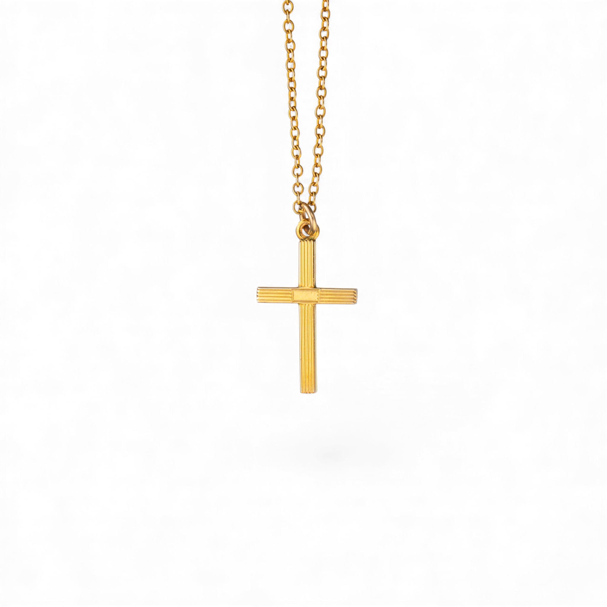 Korsanheng, gullfylt