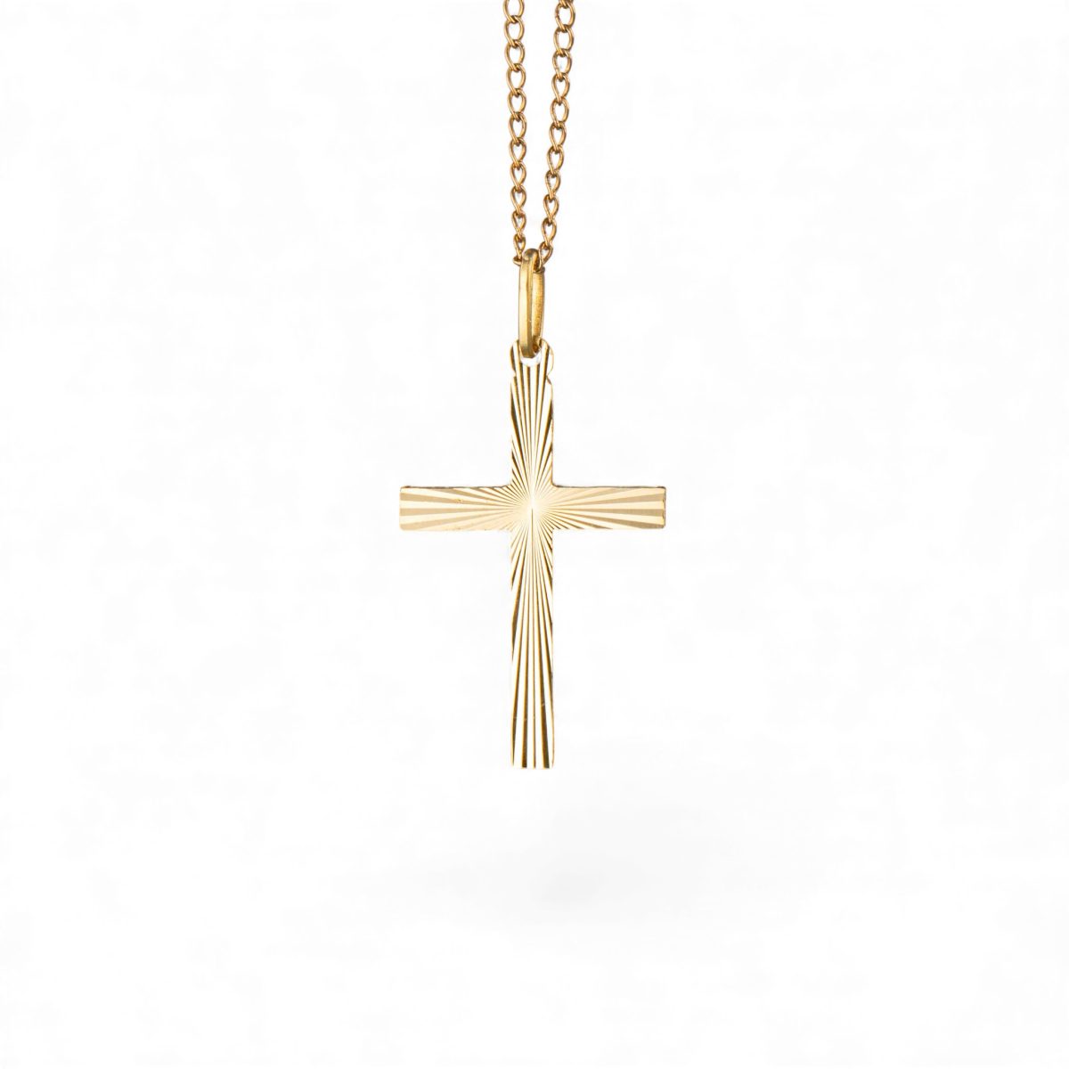 Korsanheng, gult gull