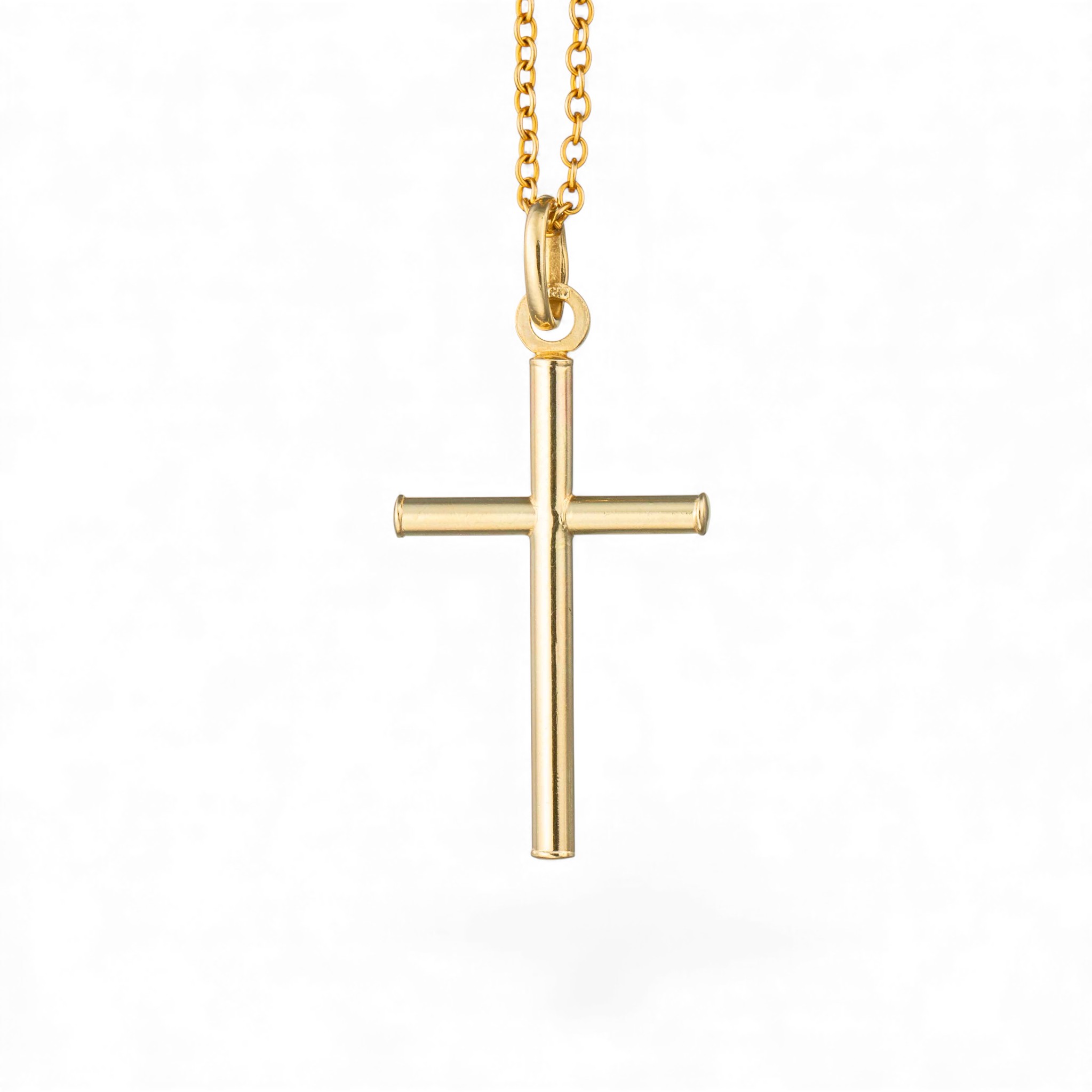 Korsanheng, gult gull