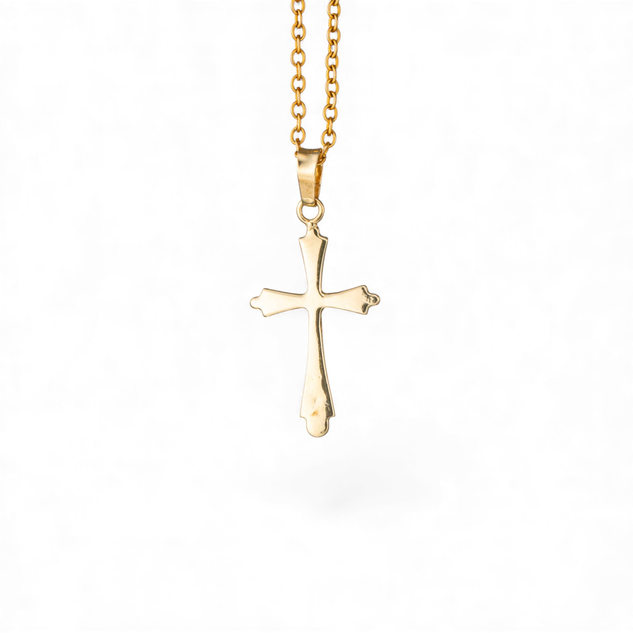 Korsanheng, gult gull