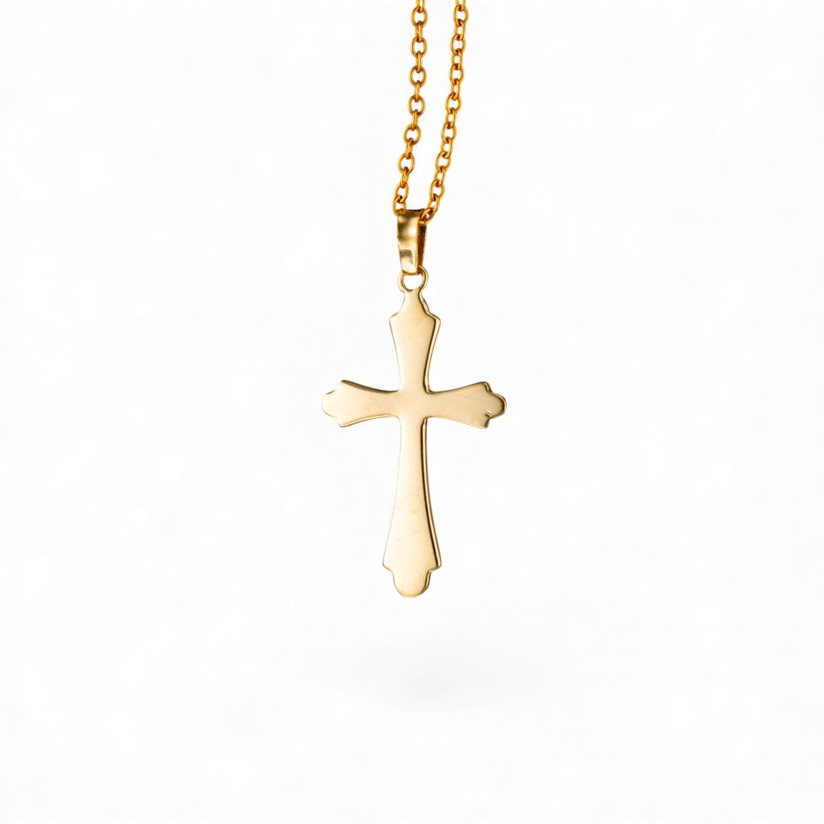 Korsanheng, gult gull