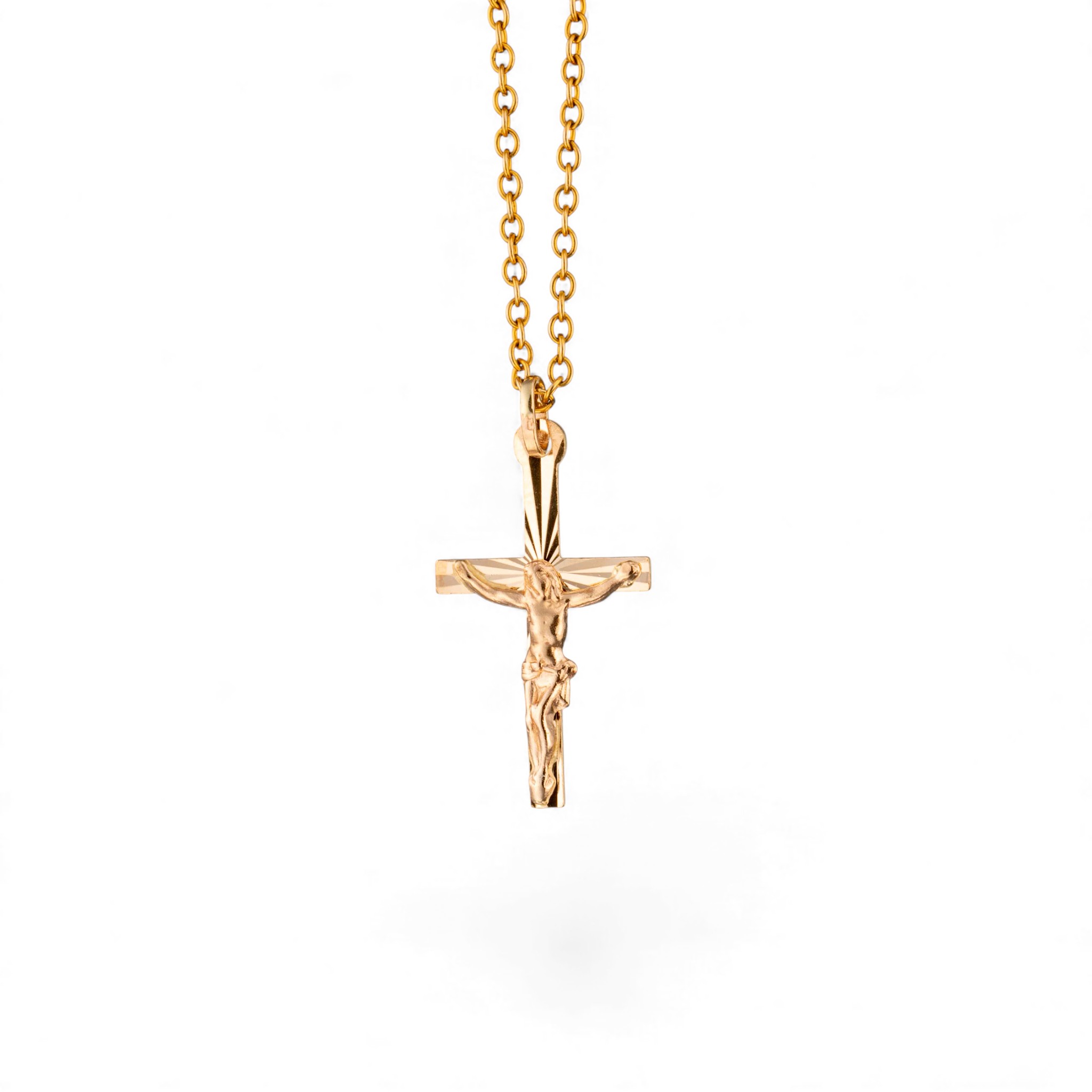 Korsanheng, gult gull