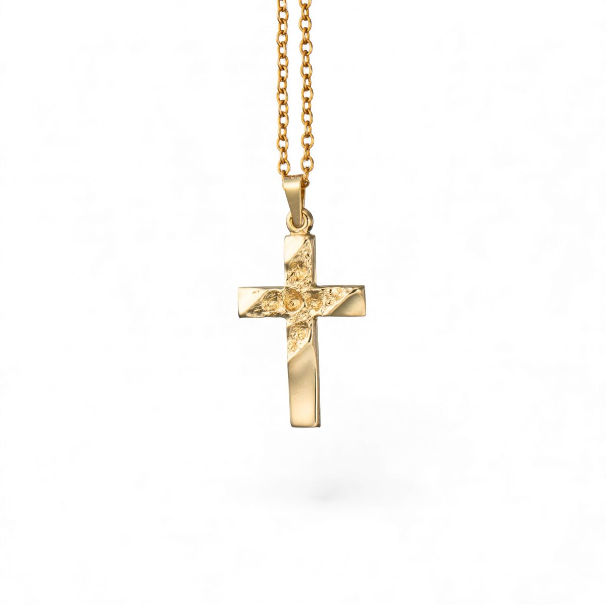 Korsanheng, gult gull