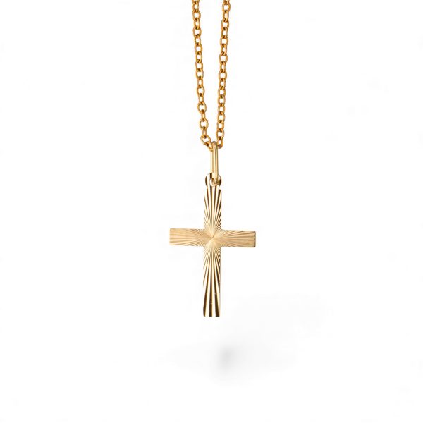 Korsanheng, gult gull