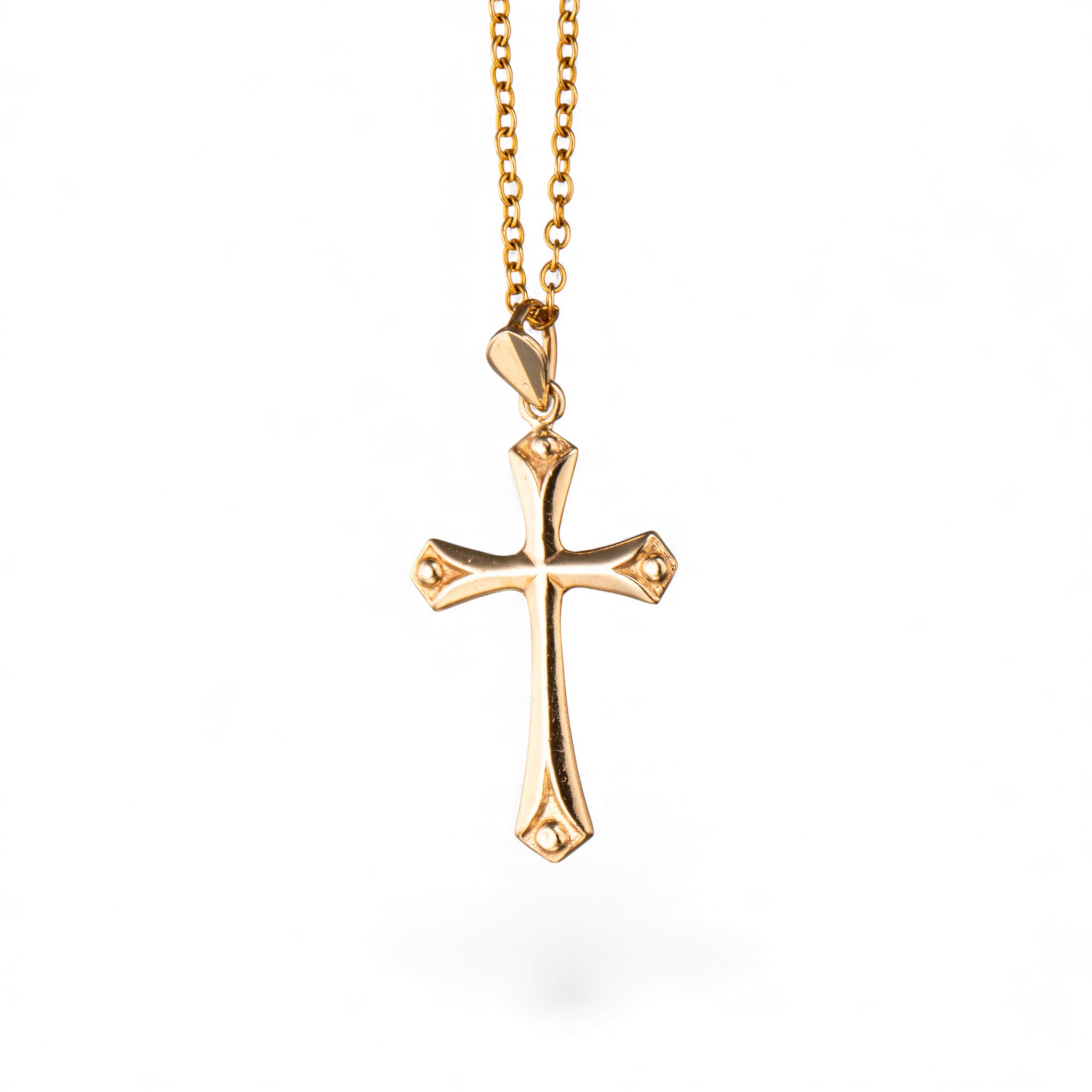 Korsanheng, gult gull