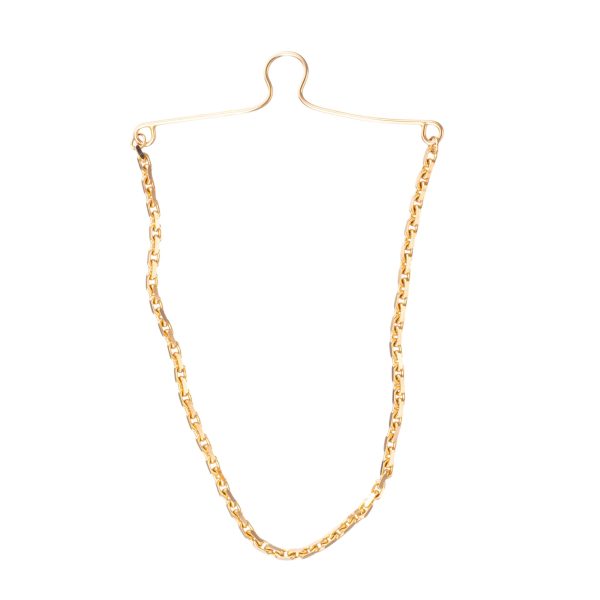 Anker slipslenke, gult gull