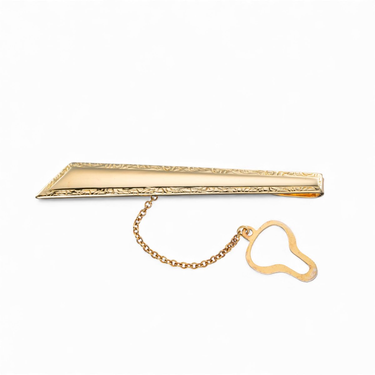 Slipsnål, gult gull