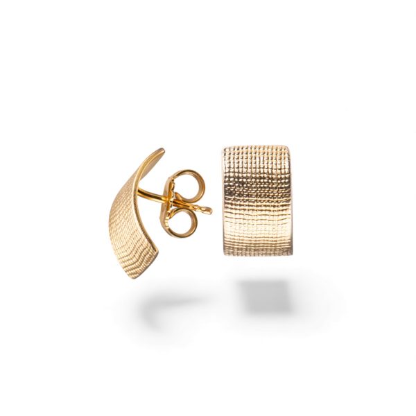 Øredobber, forgylt sterling sølv