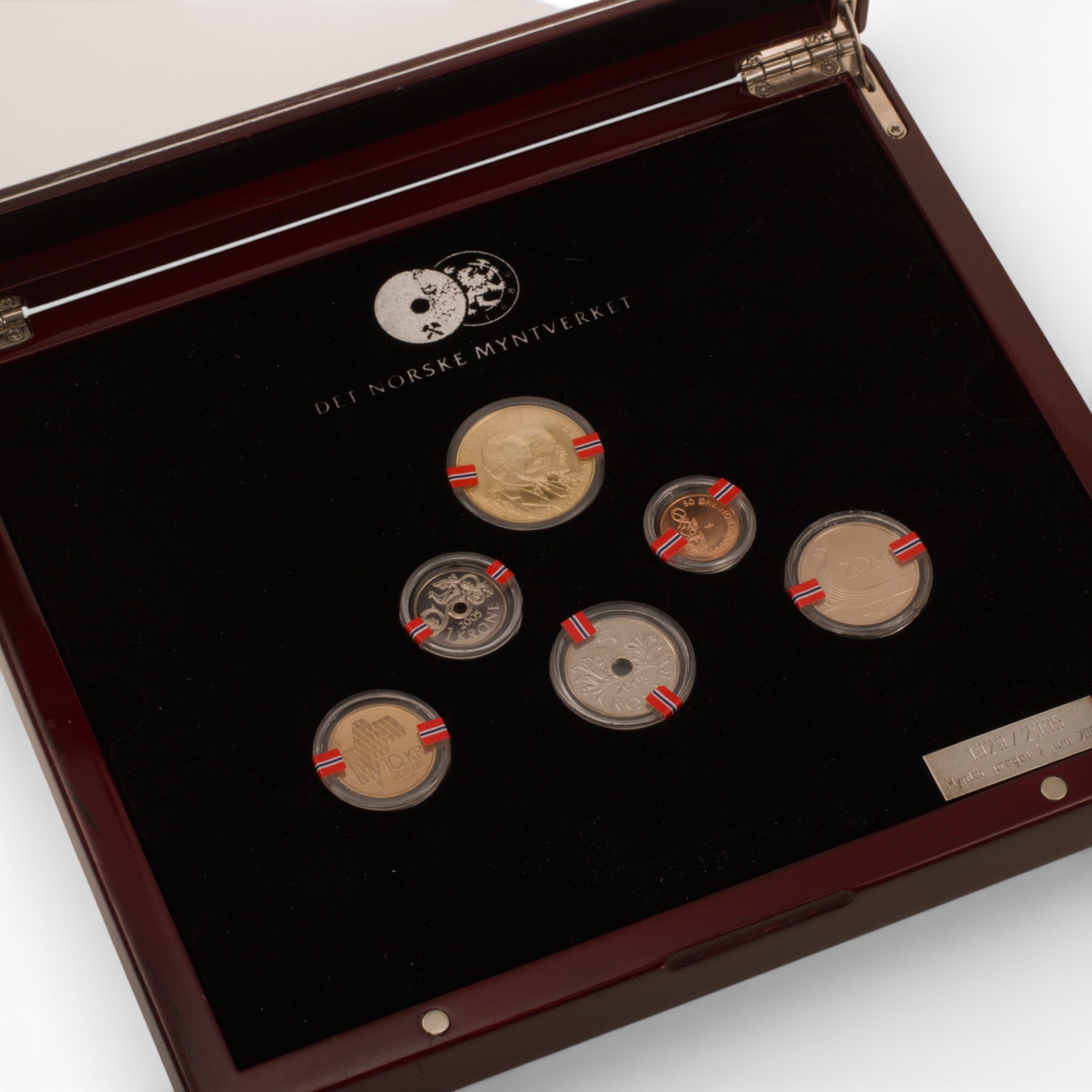 Norge 100 år myntsett - Bilde 2