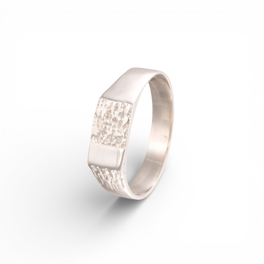 Signetring, sterling sølv