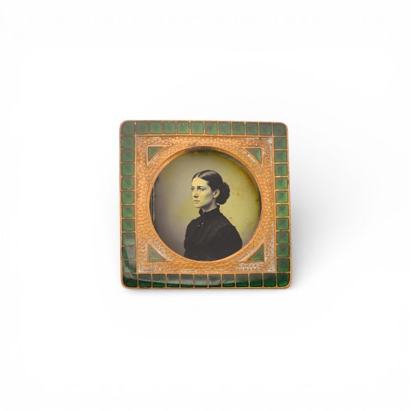 Emalje fotoramme, messing