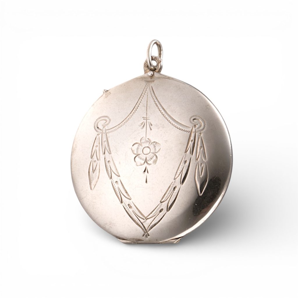 Medaljong, sølv