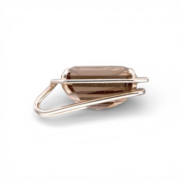 Røkkvarts anheng, sølv