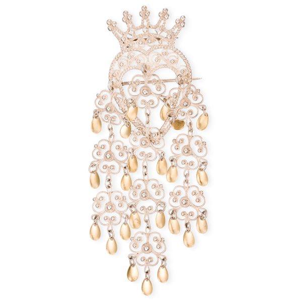 Hjertesølje, sterling sølv