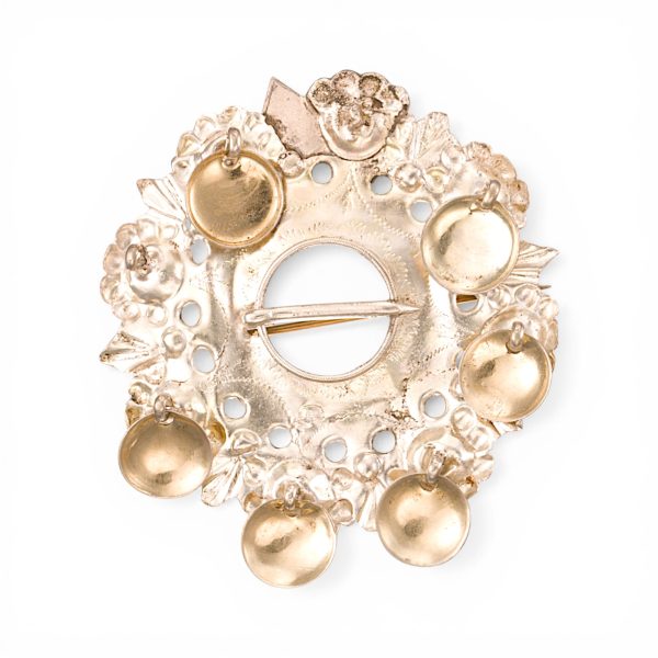 Antikk sølje, forgylt sølv