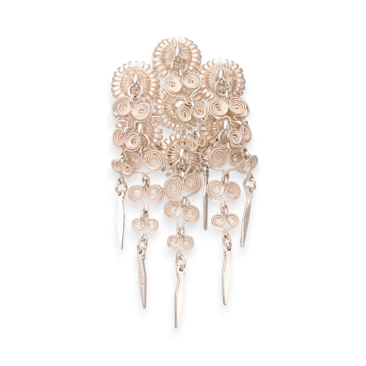 Antikk barnesølje, filigran, sølv