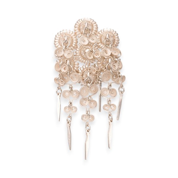 Antikk barnesølje, filigran, sølv