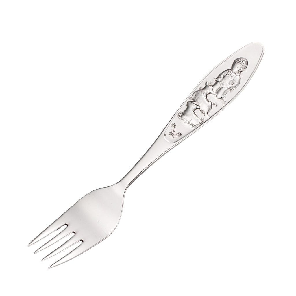Bæ-Bæ gutt barnegaffel 14,5 cm