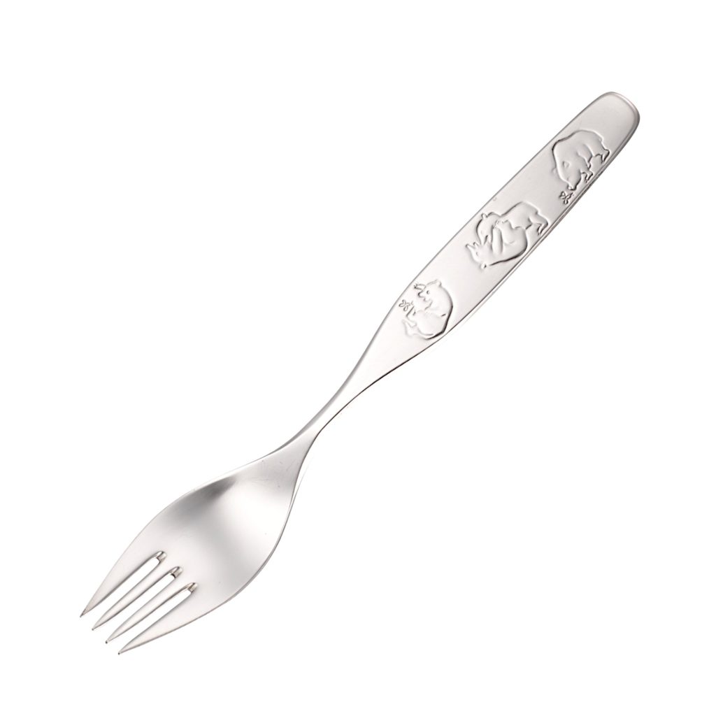 Moderne Bamse barnegaffel 14,5 cm