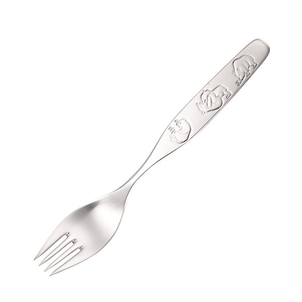 Moderne Bamse barnegaffel 14,5 cm