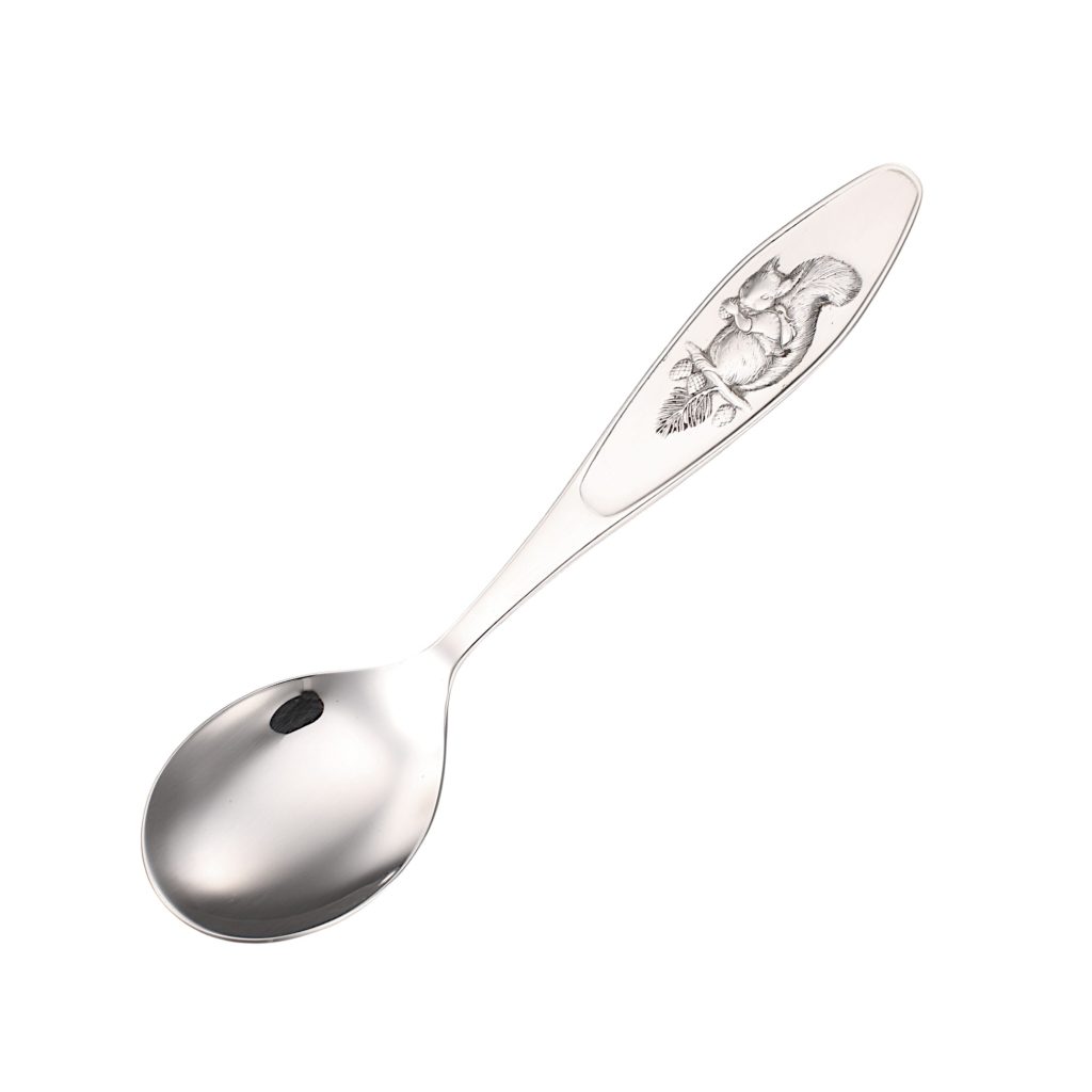 Nøtteliten barneskje 14,5 cm