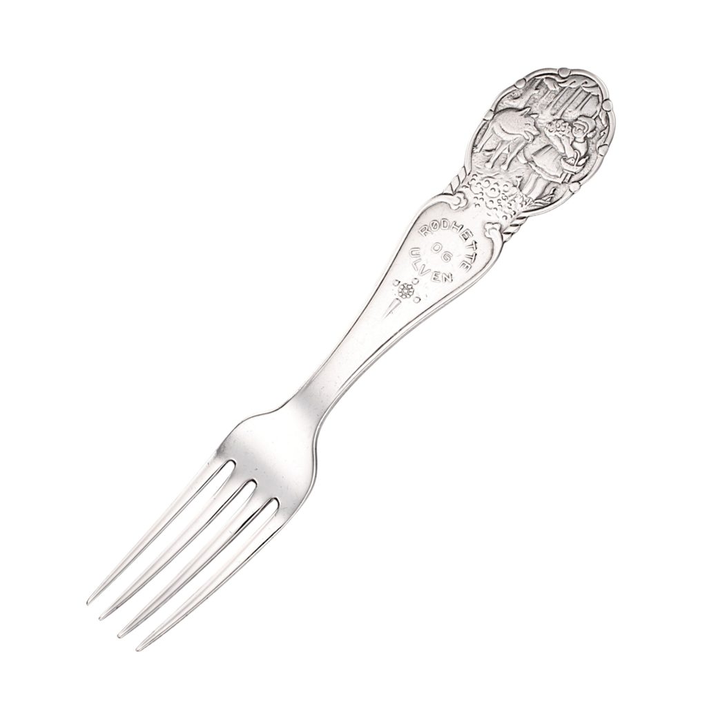 Rødhette og Ulven barnegaffel 13,7 cm