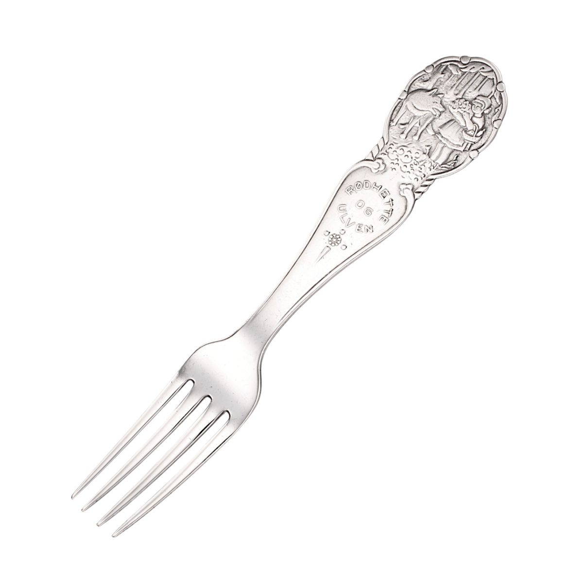 Rødhette og Ulven barnegaffel 13,7 cm