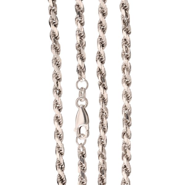 Fasettert cordel 40 x 0,31 cm, sterling