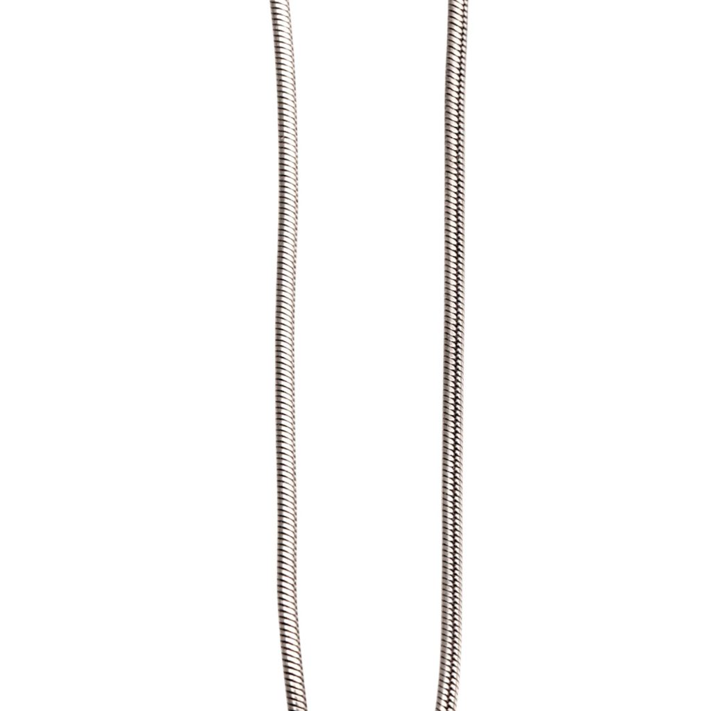Slange halskjede 40 cm x 1,5 mm, sterling